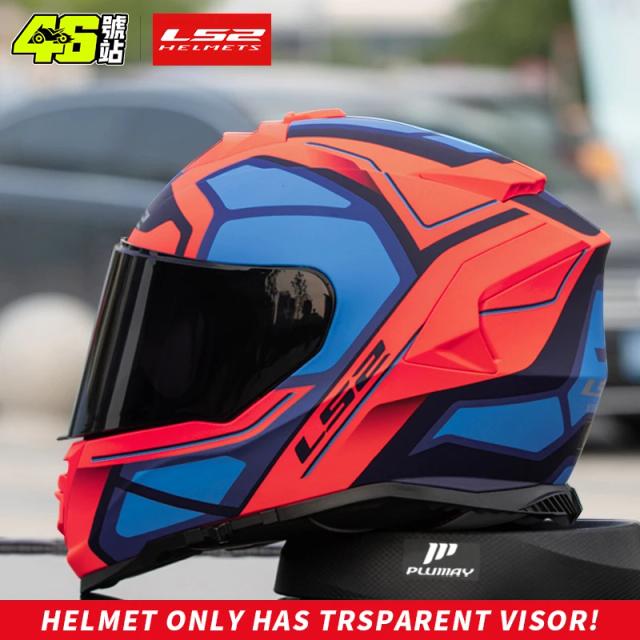 LS2 Capacete FF800 Storm Full Face Motocicleta ECE