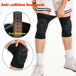 Engrossar Anti-Colisão Joelheiras Protetoras, Esponja Brace, Guardas De Voleibol, Extreme Sport, Dança, Protetor De Joelho Elástico - Image 1
