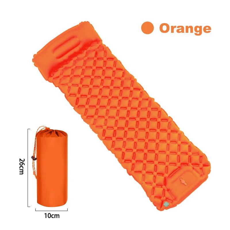 Colchão de dormir inflável ao ar livre acampamento colchão de ar à prova dwaterproof água tapete de acampamento natureza caminhadas colchão de ar portátil - Image 1