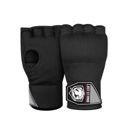 Luvas internas acolchoadas para boxe, gel de treinamento, envoltórios elásticos manuais, envoltórios rápidos, kickboxing, muay thai, ataduras mma, 1 par - Image 1
