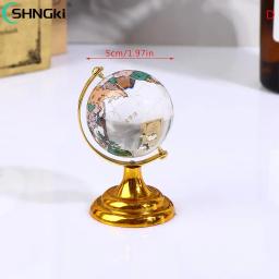 Mini Esfera de Cristal Artificial Globo de Terra Redonda Delicado Practicalfor Office, Home Desk Decoration, Ornamento Educacional - Image 6