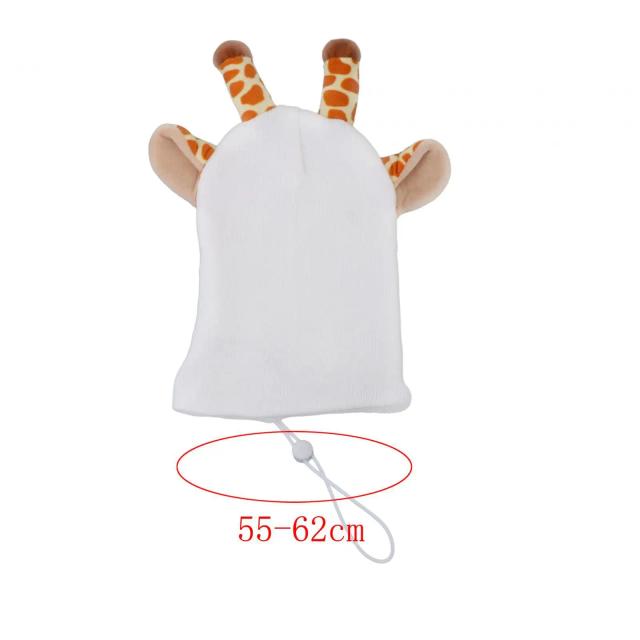 Capacetes de Inverno com Capa em Estilo Cartoon para Homens e Mulheres