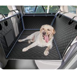 Pet Back Seat Extender, protetor do banco traseiro do carro, Hammock Dog Car Seat Cover, fundo duro para viagens, novo design - Image 1