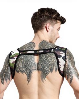 JOCKMAIL-Arnês de Camuflagem para Homens, Neoprene, Suporte de Ombro, Equipamento de Proteção Fitness, Colete para Prevenção de Lesões - Image 4