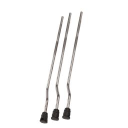 Tambor perna percussão instrumento peças, acessório do cilindro, estável Drum Fitting, suporte de tambor profissional, Tom chão, 3 pcs - Image 2