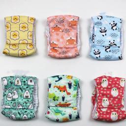 Fraldas De Cachorro Masculino Calças De Segurança Período Fisiológico Fraldas De Estimação Calças Fisiológicas Lavável Cachorro Masculino Guardanapos Sanitários - Image 6