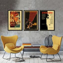 Impressões De Cartaz De Filmes Antigos, Entusiastas De Filmes Vintage, Sala De Casa, Clube, Cinema, Decoração De Parede, Arte Quadro, Pintura Retro - Image 2