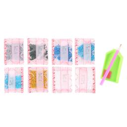 5D Rodada Completa Broca Pintura Diamante, DIY Girl Kit, Home Decor, Artesanato, 30x30cm - Image 4