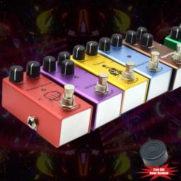 Pedal de guitarra elétrica overdrive vintage/eua sonho/coro clássico/fase vintage/tremolo/atraso analógico/atraso digital/unidade final - Image 1
