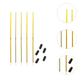 Treinamento portátil Polos do futebol, equipamento do futebol, sinal Polo, 5 PCes - Image 5