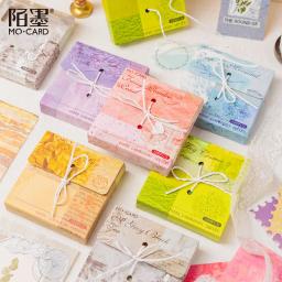 Folhas De Papel Artesanato Padronizado Decorativo, Papel Scrapbooking, Mármore Azul e Roxo, Lixo Diário Scrapbook Journal, 100 pcs - Image 1