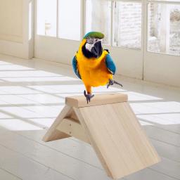 Poleiros De Madeira Do Poleiro De Pomba, Suprimentos De Pássaro Simples, Pet Toys - Image 5