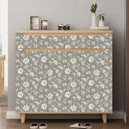 Papéis de parede auto-adesivos para decoração, decoração, sala de estar, quarto, estudo, móveis, parede, maquiagem, flores elegantes adesivos - Image 5