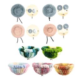 Ninhos pássaros para animais estimação, casa pelúcia, poleiro à prova cama descanso para pássaros - Image 1