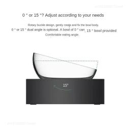 Xiaomi Petkit-Pet Alimentando Pratos, Gatos Tigelas, Resistente a Riscos, Alimentador Duplo Ajustável, Animais de Estimação, Ferramentas de alimentação - Image 3