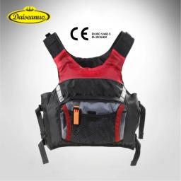 Colete salva-vidas com bolsos grandes para homens colete de pesca, PFD, natação, caiaque, esporte aquático, à deriva, genuíno, aprovado pela CE, 100N, 100kg - Image 1