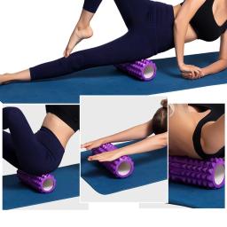 Coluna de espuma de 30cm, treinamento de relaxamento muscular, pilates, yoga, fitness, massagem, rolo de espuma, grade, terapia de ponto de gatilho, exercício doméstico - Image 4