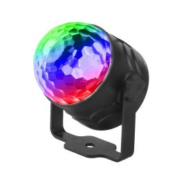 ALIEN-RGB Rotating Magic Disco Ball Light, Som Ativado, DJ Strobe, Party Dance, Natal, Aniversário, Wedding Show Lamp - Image 2