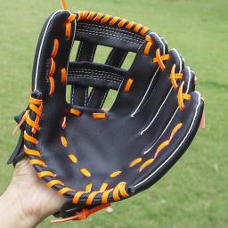 Profissional Baseball Sports Luvas, PU Falso Couro, Juventude Estudante De Treinamento, Jogos De Beisebol, Catchers Luvas, 10.5 ", 11.5", 12.5" - Image 6