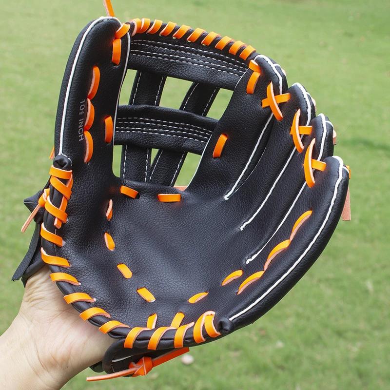 Profissional Baseball Sports Luvas, PU Falso Couro, Juventude Estudante De Treinamento, Jogos De Beisebol, Catchers Luvas, 10.5 ", 11.5", 12.5" - Image 1