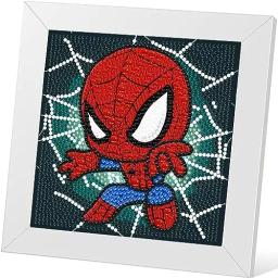 Desenhos animados Diamond Art Kits De Pintura Com Moldura, Fácil Gem Art Kit, Pacote para o Presente, Home Wall Decor - Image 1