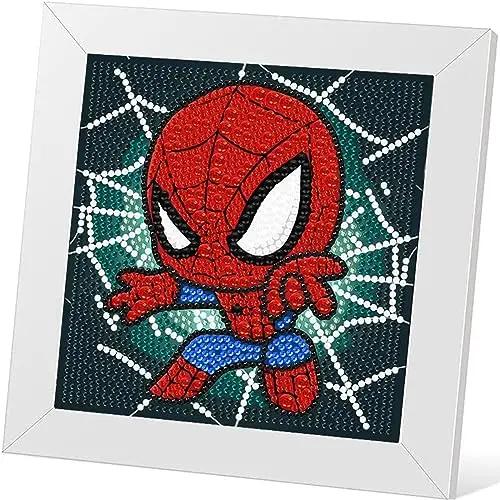Kits de Pintura em Diamante com Moldura - Arte em Gemas Fácil de Criar, Ideal para Presentes e Decoração de Parede em Casa