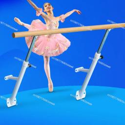 Wooden Wall Mount Ballet Barre para crianças, barra de dança esticada, fitness indoor, barra horizontal ajustável, crianças, 1m - Image 1