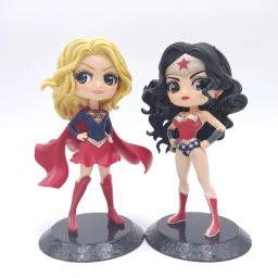 Herói filme cosplay boneca homem-aranha homem de ferro capitão américa thor mulher maravilha figura de ação ornamento decorativo brinquedo - Image 4