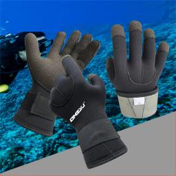 Luvas de mergulho Neoprene Kevlar, Resistente ao desgaste, Anti-Corte e Piercing, Mergulho, Natação, Pesca, Caça, Esqui, 3mm, 5mm - Image 2