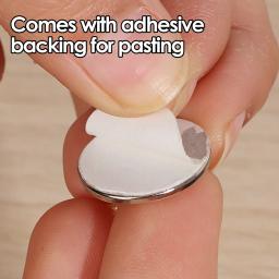 Bolas de ímã adesivo de neodímio, Pequenas bolas ímãs para geladeira, Ímã super forte, Gálio de solda, Armazenamento em casa - Image 6