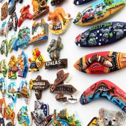 Adesivos magnéticos para lembranças da Austrália, lembranças turísticas, artesanato geladeira, presentes de viagem, decoração artigos - Image 2
