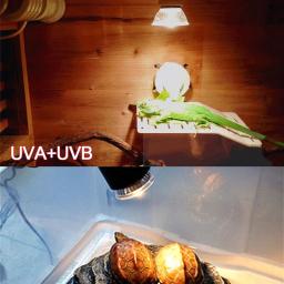 Lâmpadas de aquecimento para répteis uva + uvb 3.0. 25/50/75w, lâmpadas uv e anfíbios, iluminação solar de preservação de calor para animais de estimação - Image 5