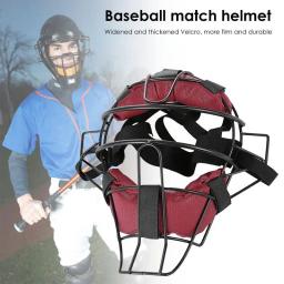 Capacete protetor de beisebol, máscara facial de softball, protetores de cabeça duráveis, acessórios esportivos premium para ambientes internos e externos - Image 2