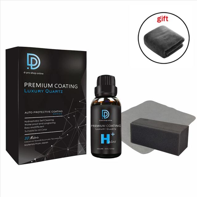 Revestimento de Cerâmica Dpro para Carros: Proteção Hidrofóbica e Antirrisco com Vidro Líquido 9H para Detalhamento de Pintura e Cuidados à Prova d'Água