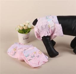 Calças sanitárias absorventes de água para animais de estimação, fraldas femininas para cães e gatos, Shorts de urina, Mini Tipo, Calcinha seca, descartável, sanitário, 8 tamanhos - Image 6