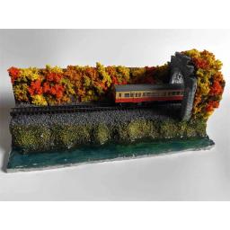 1/160 n escala modelo ferroviário trem túnel modelo cena miniatura coleção areia mesa paisagem montar modelo - Image 4