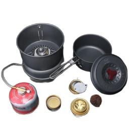 Fogão a gás para acampamento, fogão a álcool Bulin BL100-Q1, panelas portáteis, conjunto combinado - Image 1