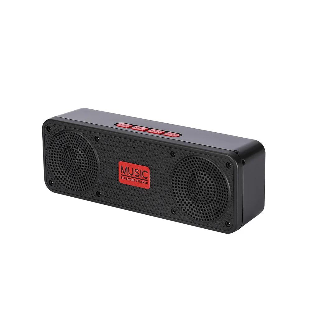 S18 Mini alto-falante portátil Bluetooth, alto-falantes sem fio, música estéreo 3D, suporte surround, cartão TF, rádio FM, subwoofer, alto-falante - Image 1