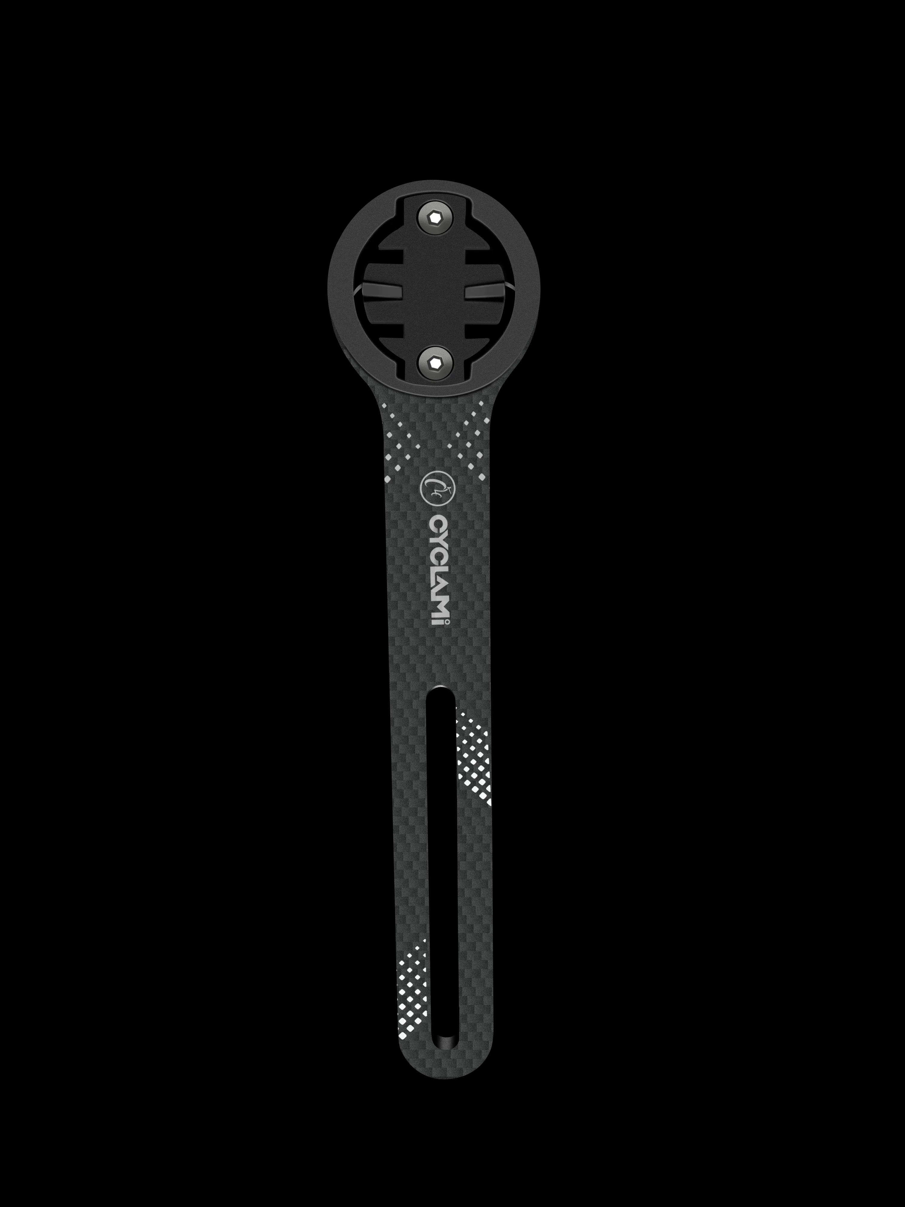 CYCLAMI-Bicicleta Computador Mount Suporte De Extensão, Fibra De Carbono, Integrado Bicicleta Guiador, Suporte Do Farol Para XOSS IGPSPORT - Image 1