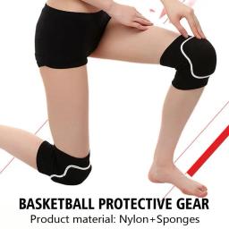 Elastic Sports Knee Pads para Adultos e Crianças, Esponja Espessada, Dança, Ginásio, Yoga, Treinamento, Equipamento de Proteção - Image 2