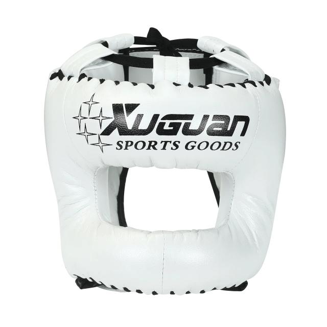 Capacete de Proteção Completa para Boxe e Artes Marciais - Feixe Fechado para Adultos