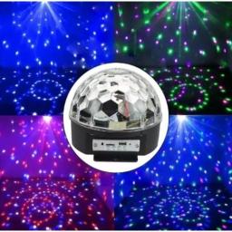 Globo Colorido Rgb Led Laser Iluminação Festa Balada Premium COM bluetooth - Image 2