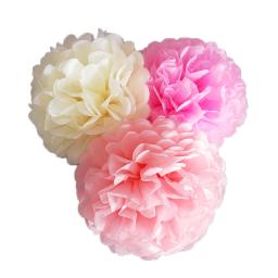 Pompons De Papel Tissue Para Decoração, Papel Decorativo De Casamento, Flores Bola, Baby Shower, Festa De Aniversário, 10PCs, 6in - Image 3
