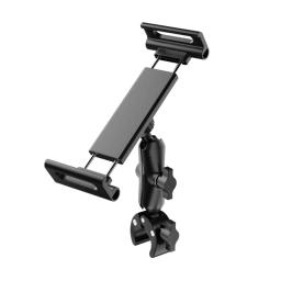 Suporte universal para tablet para motocicleta e bicicleta, guidão, suporte de suporte, ginásio interior, esteira, ipad, iphone, 4,5-13,5" - Image 1