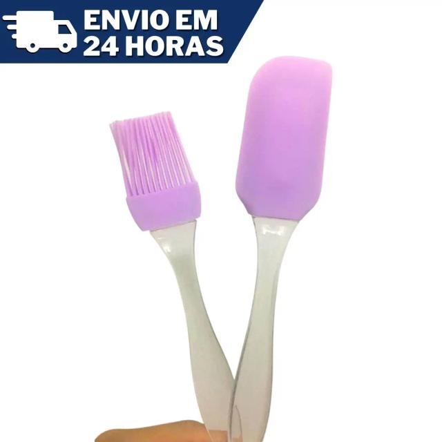 Espátula e Pincel de Silicone: Utensílios Perfeitos para Cozinha Antiaderente
