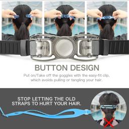 Óculos de natação impermeáveis para adultos, óculos antinevoeiro para homens e mulheres adultos, óculos de natação com plug, piscina, mergulho, treinamento, corrida - Image 6