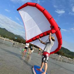 Outdoor Surf Hydrofoil, Handheld Windsurf inflável Kite - Image 6