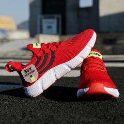 Homens tênis casuais verão respirável sapatos esportivos leve malha ao ar livre tênis de corrida atlético jogging tenis sapatos caminhada - Image 4
