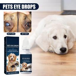 Drops para solução avançada de Lanosterol, gotas lubrificantes oculares terapêuticas para cães e gatos, melhorar Pet Supplies, 10ml, 2pcs - Image 4