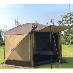 Barraca de toldo totalmente automático para acampamento ao ar livre, Windproof Canopy para carro, SUV, Team Party, praia, churrasco, pérgola, 5 pessoas, 6 pessoas, 8 pessoas, 10 pessoas - Image 6